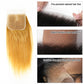 27 # Straight Fumi Hair 4x4 Vetersluiting Natuurlijk Zwart