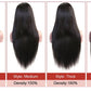 Nuture 4x4 Lace Grade Human Hair Straight Full Long Hair Wigs