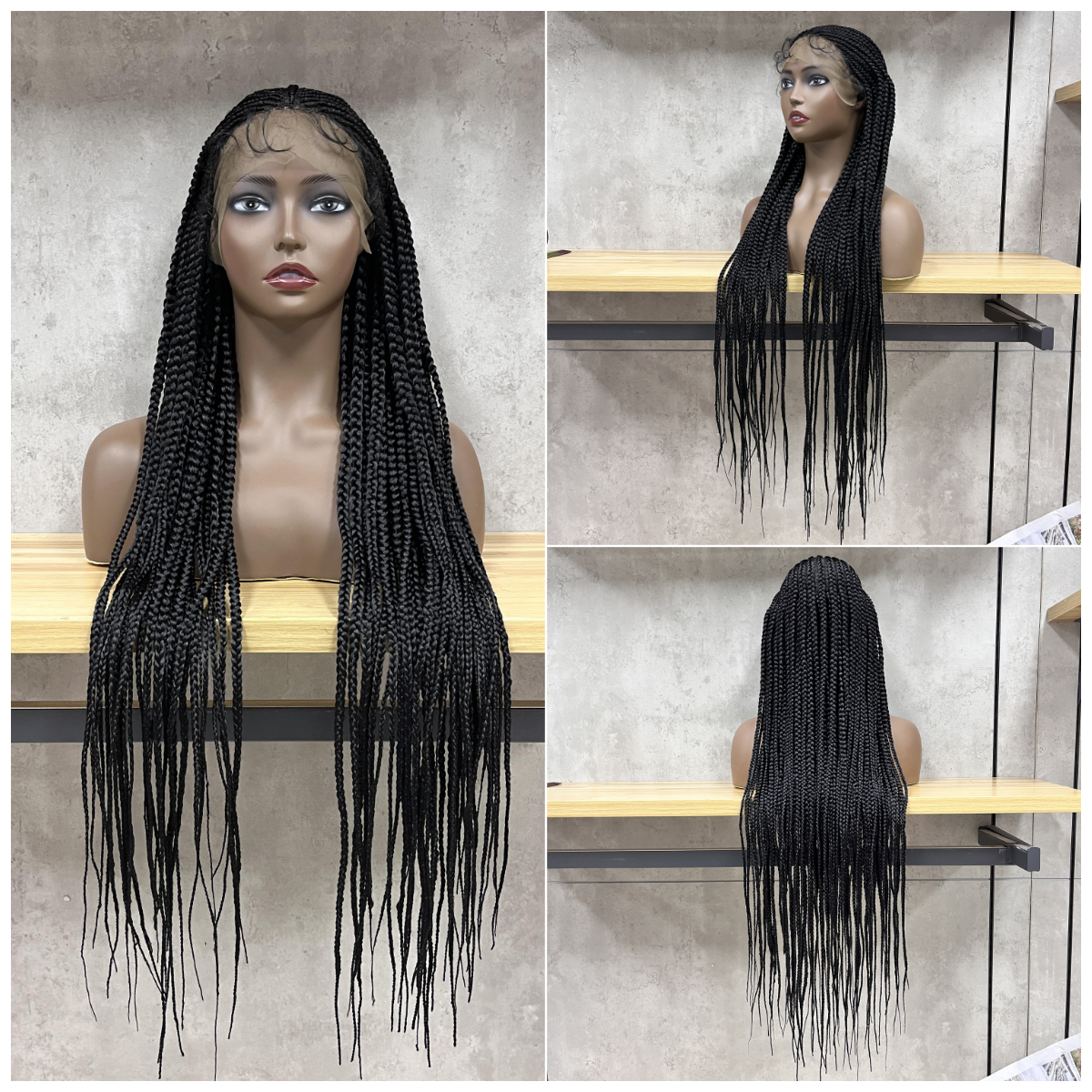Future Color Synthetic Braided Wig
