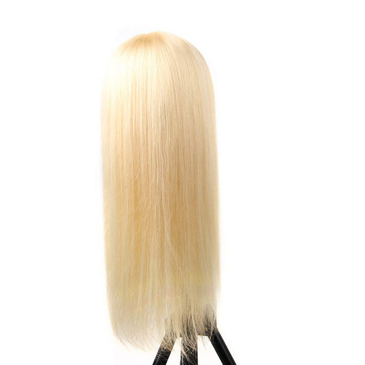 Blond 613 # gerade 13 x 4 Lace Frontal Perücke