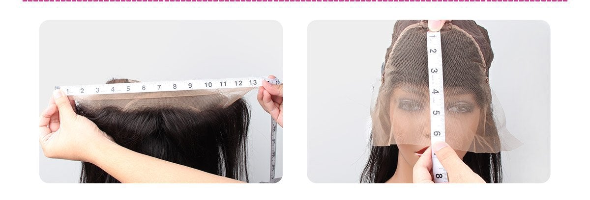 Perucas de cabelo humano liso 4x4 de renda alta para piano 4x4