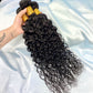 Water Wave 100% Human Hair 3 Bundles Natural Black
