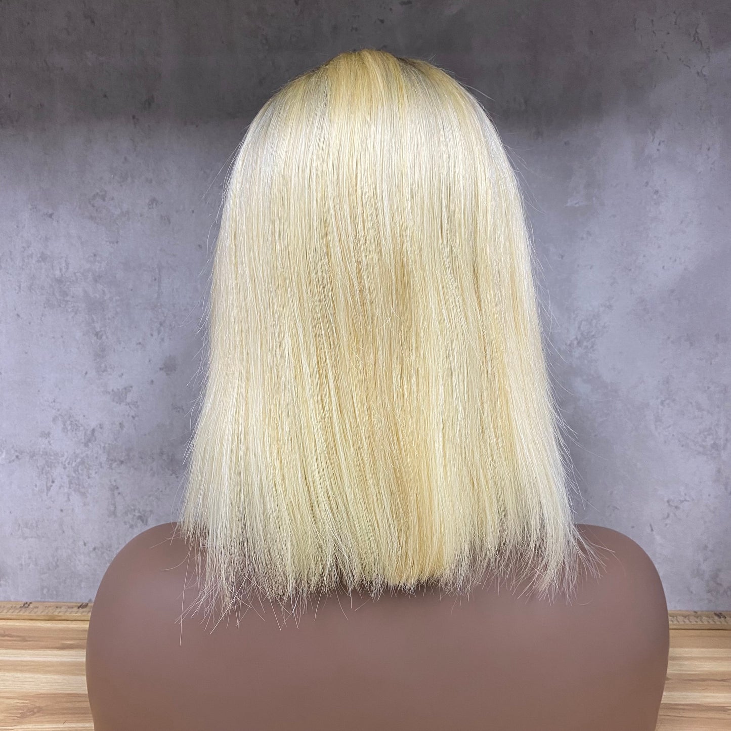 Mix Color Blonde 613 Remy Bob pruik van echt haar