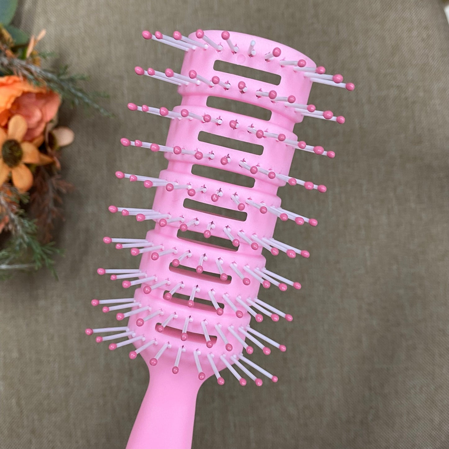 Hollow Out Hair Brush Scalp Massage Combs Hair Styling Detangler Fast Blow Drying Detangling Tool Wet Dry Curly Hair