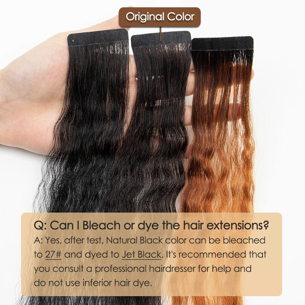 Human hair discount extensions won't curl