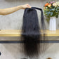 Nature Black Straight Remy Human Ponytail Hair