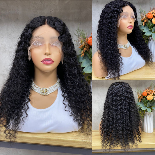 Blond 613 # gerade 13 x 4 Lace Frontal Perücke